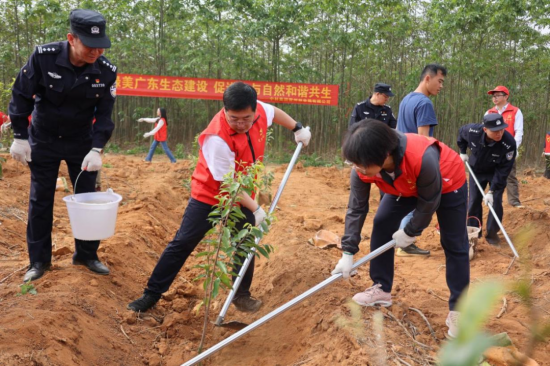 春暖三月學(xué)雷鋒 植樹護綠正當(dāng)時